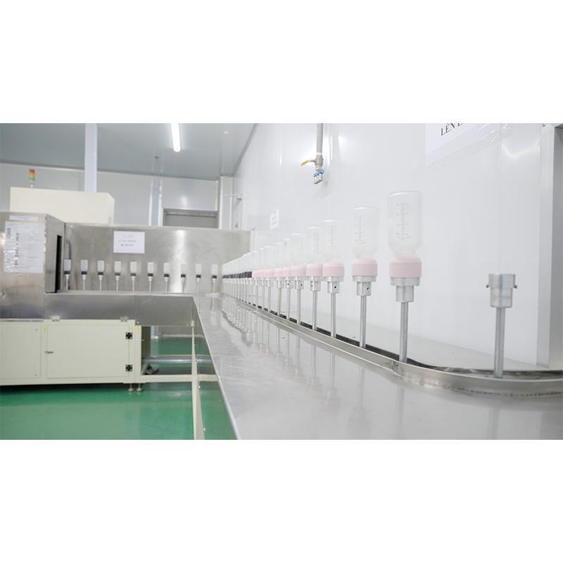 Silicone Coated Glass Baby Bottle