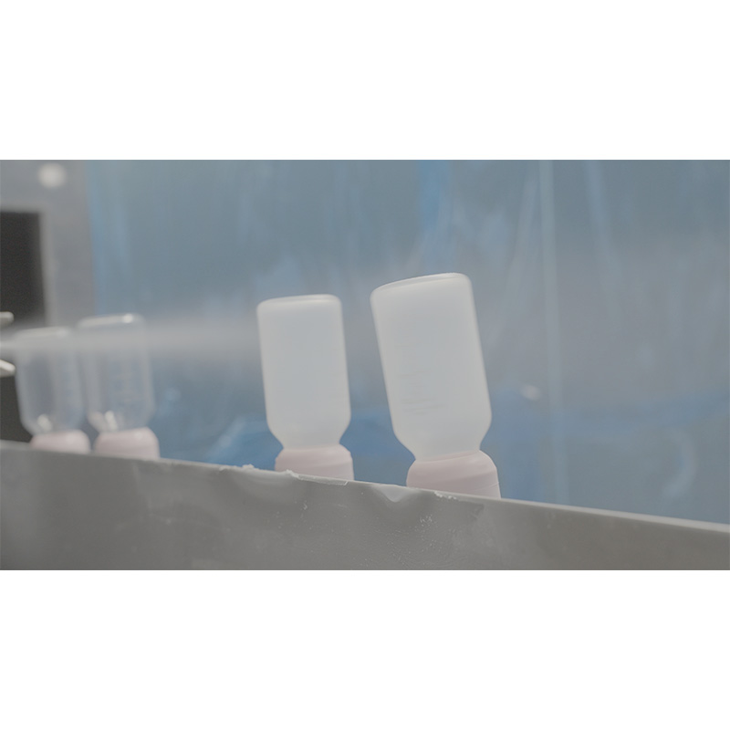 Silicone Coated Glass Baby Bottle