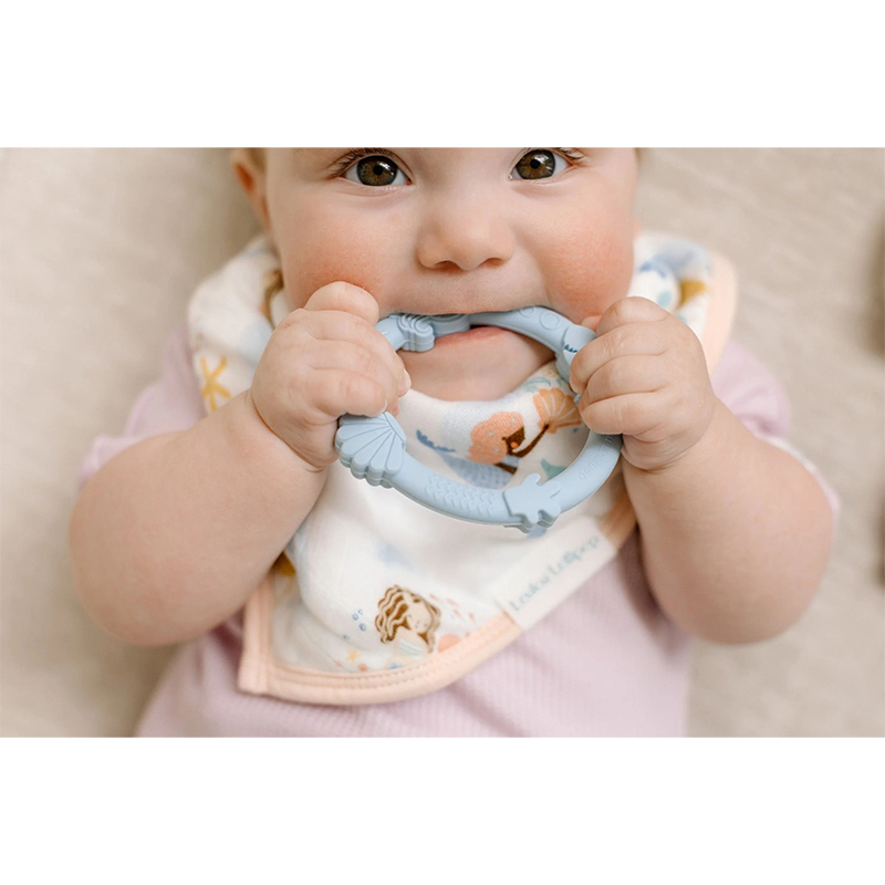 Silicone Teether Ring Set